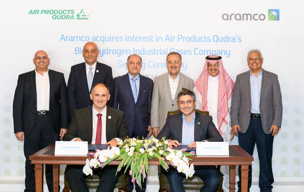 Aramco To Acquire 50% Stake In Air Products Qudra’s Blue Hydrogen 